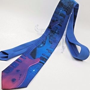 Vintage 1992 Electric "Guitars" Tie Ralph Marlin